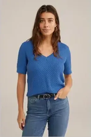 WE Fashion Longpullover blau M