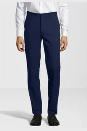 Steffen Klein SteffenKlein Anzughose Slim Fit (1-tlg) blau 52