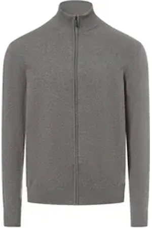 Nils Sundström Strickjacke grau XXL