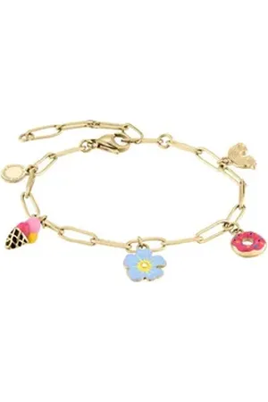 Cool Time Kids Armband Edelstahl goldfarben