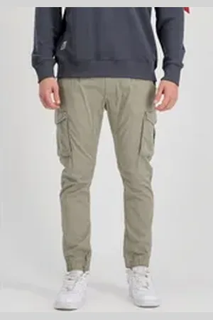 Alpha Industries Cargohose Cotton Twill Jogger beige XXXL