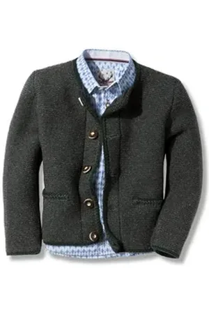 Stockerpoint Trachtenstrickjacke Malo grau 146-152