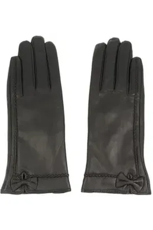 Wittchen Lederhandschuhe Damenhandschuhe 39-6-530-1-S Schwarz schwarz L