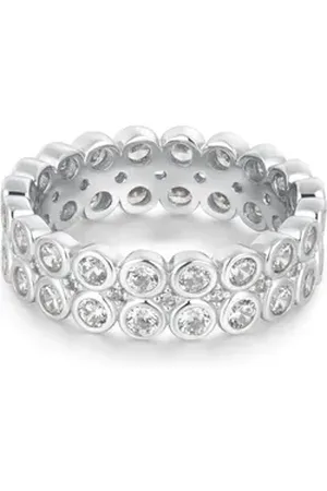 ANIA HAIE Fingerring Damen-Damenring 925er Silber silberfarben 54