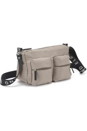 ELBSAND Umhängetasche Schultertasche, Handtasche, Henkeltasche, Crossbody Bag VEGAN beige