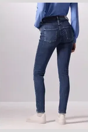 Street one Skinny-fit-Jeans High Waist blau 31