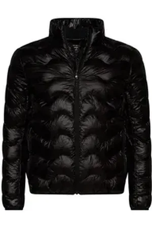 Superdry Steppjacke Herren Jacke VINTAGE NON HOODED MID LAYER Jet Black Schwarz schwarz XL