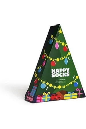 Happy Socks Socken 3-Pack Holiday Tree Socks Gift Set 41-46