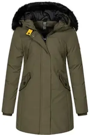 Geographical Norway Winterjacke Damen Winterjacke Parka D-450 grün XL