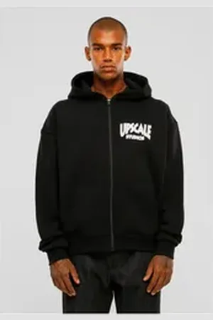 MT Upscale Kurzjacke Upscale Studios Ultra Heavy Oversize Zip Jacket schwarz 3XL