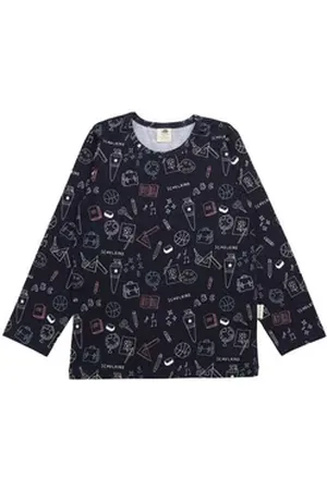 Walkiddy Langarmshirt blau 128