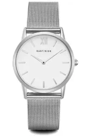 Eastside Quarzuhr Upper Union silber, mit Edelstahl-Armband