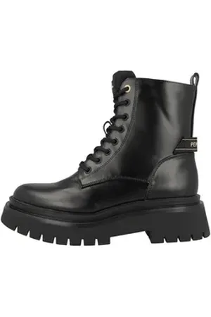 Pepe Jeans Queen Handler Damen Schnürboots schwarz 36 EU