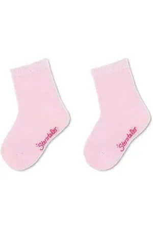 Sterntaler ® Basicsocken Socken 2er-Pack uni (2-Paar, 2er-Pack) Doppelpack rosa 16