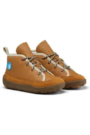 Affenzahn Winterschuh Leder Easy Winterstiefel braun|grau 32 EU