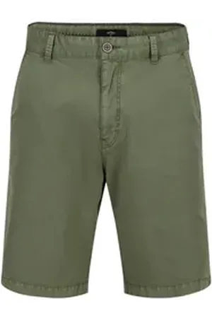 Fynch-Hatton Bermudas Herren Bermuda Shorts - dusty-olive 34 (1-tlg) grün 34