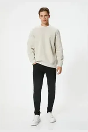 Koton Skinny-fit-Jeans Normale Leibhöhe Skinny schwarz 36/32