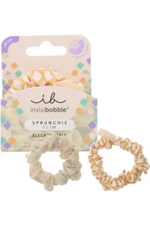 invisibobble Spiral-Haargummi Sprunchie Slim Alegria Rooting for You Haargummi Beige Ap