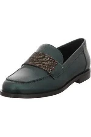 Donna Carolina Damen Slipper grün kombi Slipper grün 42 EU