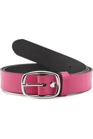 Merry Style Ledergürtel Damen Gürtel Ledergürtel 3 cm Breit D41 rosa 90 cm