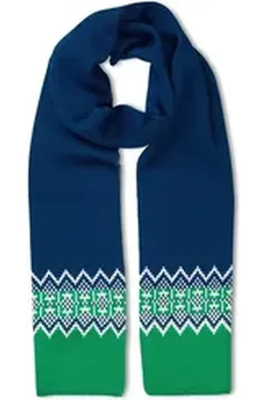 Falke Schal, (1-St), mit Merinowolle blau