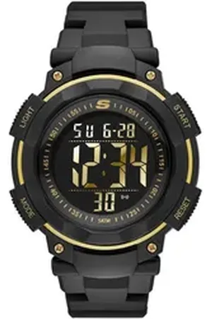 Skechers Chronograph RUHLAND SR1019, Quarzuhr, Armbanduhr, Herrenuhr, digital, Stoppfunktion, Datum schwarz