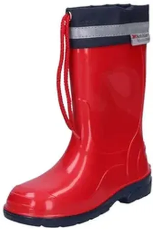 Bockstiegel Gloria Home Gummistiefel Kinder Winterstiefel Rutschfeste wasserdicht Gummistiefel rot 31 EU