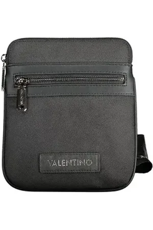 VALENTINO BAGS Umhängetasche, Elegante schwarze Umhängetasche für Herren mit viel Stauraum
