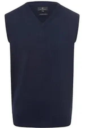 Nils Sundström Pullunder blau XL
