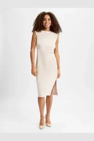 Marc Cain Etuikleid beige 42