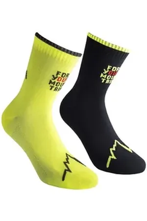 La Sportiva Kompressionsstrümpfe For Your Mountain Socks gelb L