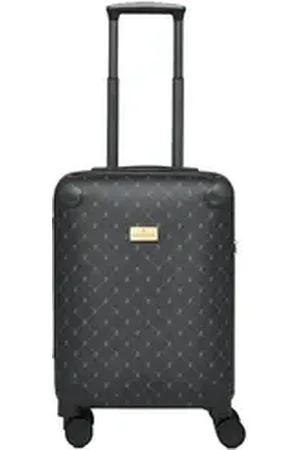 Lazarotti Hartschalen-Trolley Cabin Trolley, 4 Rollen schwarz 38 cm x 55 cm x 22 cm