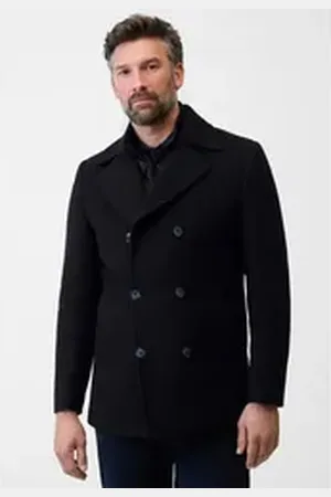 RICANO Kurzmantel Vincenzo Made in Europe schwarz XL