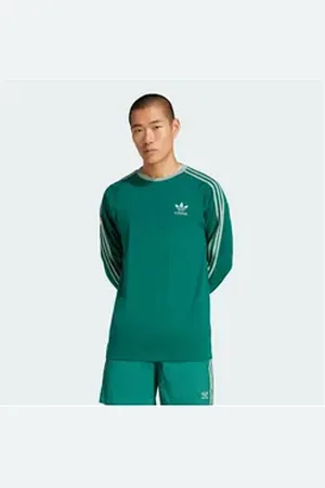 adidas Originals Funktionsshirt ADICOLOR CLASSICS 3-STREIFEN LONGSLEEVE grau XS