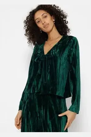 SASSYCLASSY Minirock Mini Plissée Rock Damen mit Gummibund Elegant A-Linien-Rock kurz aus Chiffon mit Unterrock und Ton in Ton Nähten rot