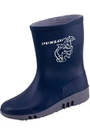 Dunlop _Workwear Mini blau/grau Stiefel grau 22 EU