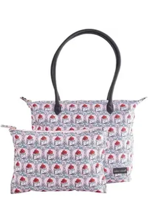 Cath Kidston Einkaufsbeutel mittelgroße Einkaufstasche Paddington rosa