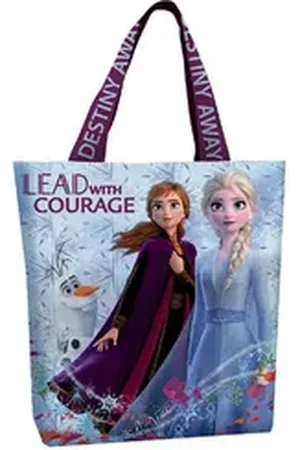 Disney Frozen Einkaufsbeutel Shopping Bag Ideale Tasche für Einkäufe und Freizeit blau