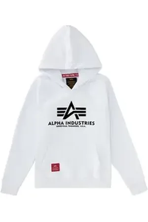 Alpha Industries Hoodie Kids - Hoodies Basic Hoodie Kids/Teens weiß 14
