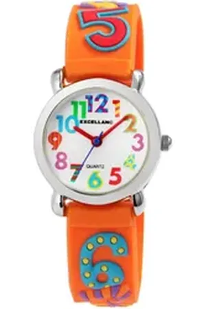 Excellanc Quarzuhr EX0276 Kinderarmbanduhr, Silikonarmband, Kinder Armbanduhr