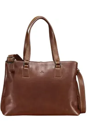Adax Shopper Cormorano Fanny (1-tlg) braun