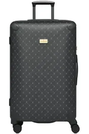 Lazarotti Hartschalen-Trolley Trolley, 4 Rollen schwarz 50 cm x 79 cm x 32 cm