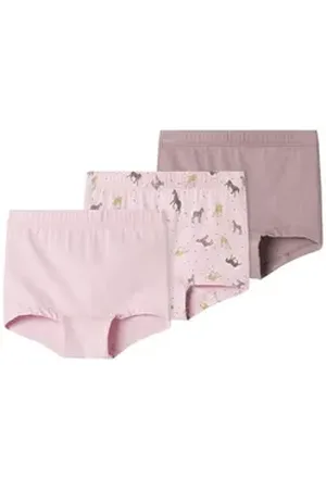 NAME IT Panty NMFTIGHTS 3P CORSAGE HORSE (Packung, 3-St) rosa 98