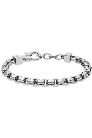 Giorgio Armani ARMANI EXCHANGE Edelstahlarmband AXG0045040, AXG0047001, AXG0046710 silberfarben