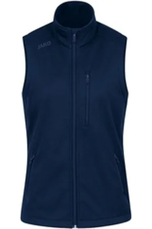 Jako Sweatjacke Premium Softshellweste Damen Softshelljacken Polyester blau 34