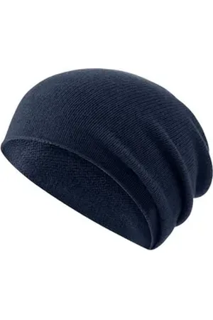 Falke Strickmütze (1-St) aus reinem Kaschmir blau