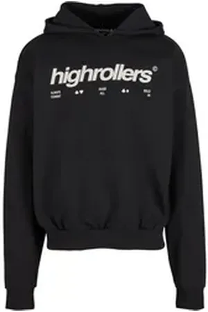 MT Upscale MisterTee Kapuzensweatshirt MisterTee Highrollers Oversize Hoody (1-tlg) schwarz XS