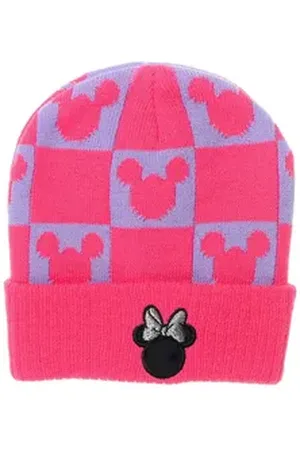 Disney Beanie Kinder Mädchen Winter-Mütze rosa 52