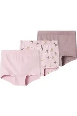 NAME IT Slip NMFTIGHTS 3P CORSAGE HORSE rosa 86