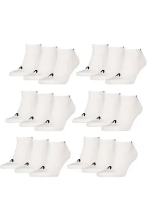 Head Sneakersocken Unisex Sneaker Socken Sportsocken All sports 18P (18-Paar, 18-er Pack) weiß 39-42